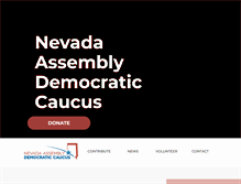 Tablet Screenshot of nvassemblydems.com